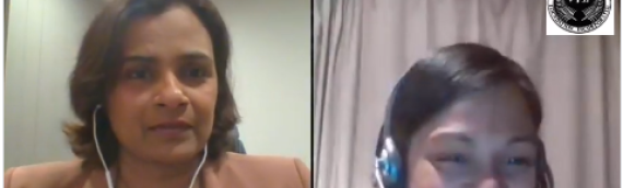 Political discussion with Vanushi Walters – Facebook Live – Recorded.